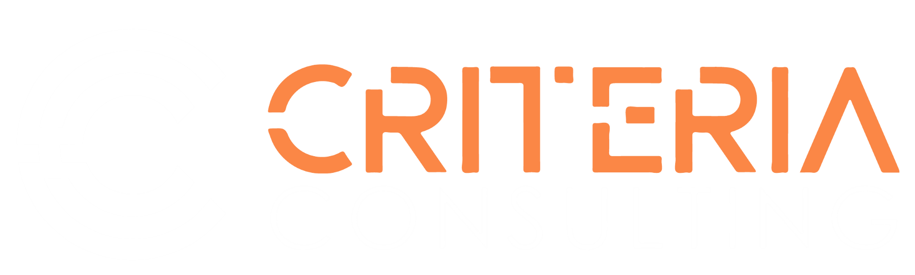 LOGO CRITERIA CONSULTING WHITE